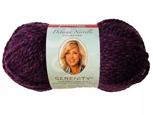NEW Deborah Norville Serenity Chunky yarn in HIGHLAND HEATHER 109 YDS #5 QTY 1 - Picture 1 of 1