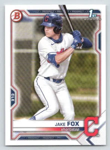 2021 Bowman Draft #BD102 Jake Fox (ref 223648) - Picture 1 of 2