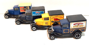 Lot of 4 Vintage 1979 Matchbox Superfast Model A Ford Panel Van Truck Car #3
