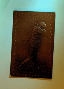 Golf a Good Drill Embossed Postcard 1914 - Picture 1 of 2