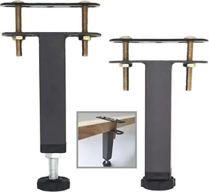 2pcs Adjustable Height Center Support Leg For Bedsteel Bed Frame Or Wooden Bed C - Picture 1 of 3
