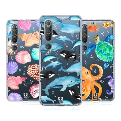 HEAD CASE DESIGNS WATERCOLOURED SEA LIFE SOFT GEL CASE FOR XIAOMI PHONES - Image 1 of 4