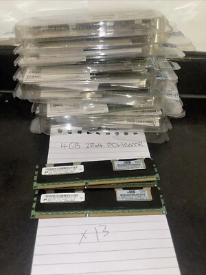  (52GB) 13 x 4GB 2RX4 PC3-10600R RAM - Image 1 of 3