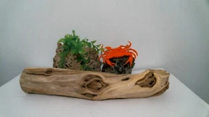 driftwood aquarium fish & reptiles 3x15" natural basking log decor - Picture 1 of 8