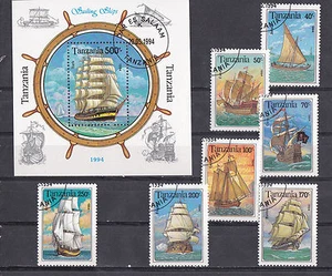 Q1184 - Tanzania 1994 - Block + Set - Schepen / Ships / Schiffe  - Bild 1 von 1