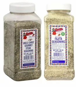 Bolner's Fiesta Uncle Chris Gourmet Steak Seasoning 20 Ounce - Picture 1 of 4
