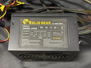 Solid GearSDGR-550E 550W ATX Power Supply - Picture 1 of 2