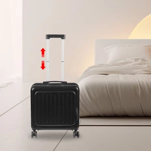 18 Inch Boarding Suitcase Travel Luggage Suitcase Travelling Case w/Front Pocket - Picture 1 of 18