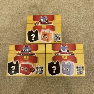 Pet Simulator Roblox Ps99 Lot of 3 McDonalds Happy Meal Toys Tiger Parrot Cat - Bild 1 von 9