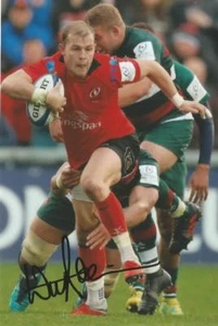 ULSTER RUGBY UNION: WILL ADDISON SIGNED 6x4 ACTION PHOTO+COA - Picture 1 of 1