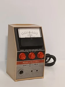 Vintage Pratt Whitney Opt-O-Limit Model A Electronic Indicator, As Shown - Picture 1 of 12