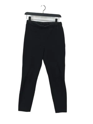 COS Women's Suit Trousers UK 10 Black Cotton with Elastane Straight Dress Pants - Image 1 of 4