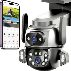2K Security Camera System Outdoor Audio Wifi Home CCTV Night Vision Cam IP66 - Picture 1 of 17