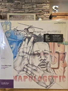Open Mike Eagle - Unapologetic Art Rap VMP Exclusive 2 LP Blue Vinyl SEALED - Picture 1 of 2