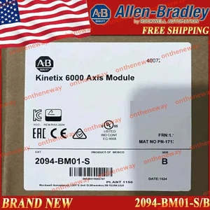 Allen Bradley 2094-BM01-S/B Kinetix 6000 servoazionamento 2094 BM01 S nuovo spedizione gratuita - Foto 1 di 5