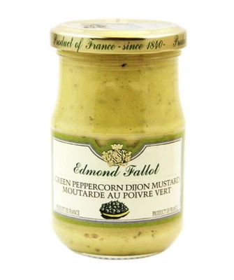 Mostaza Edmond Fallot Green Peppercorn Dijon 7,4 oz Foto 1 de 2