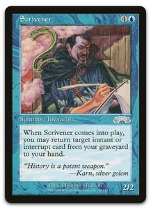 Scrivener #46 (NM) Exodus EXO Magic MTG - Picture 1 of 2