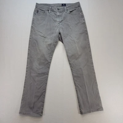 Pantalones AG Adriano Goldschmied para Hombre 30x28* Gris Everett Delgados Rectos Elastizados Foto 1 de 4