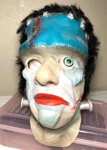 Máscara de Halloween vintage FRANKENSTIEN Cesar 1986 Glenn Strange  - Imagen 1 de 12
