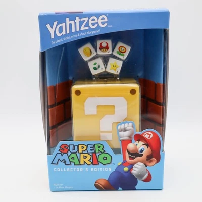 Nintendo Hasbro 2010 Super Mario Bros Collector's Edition Yahtzee Dice Game - Image 1 of 4