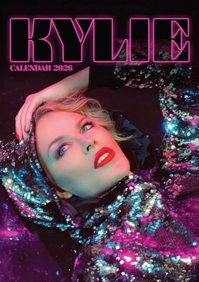 Kylie Minogue 2026 A3 Calendar