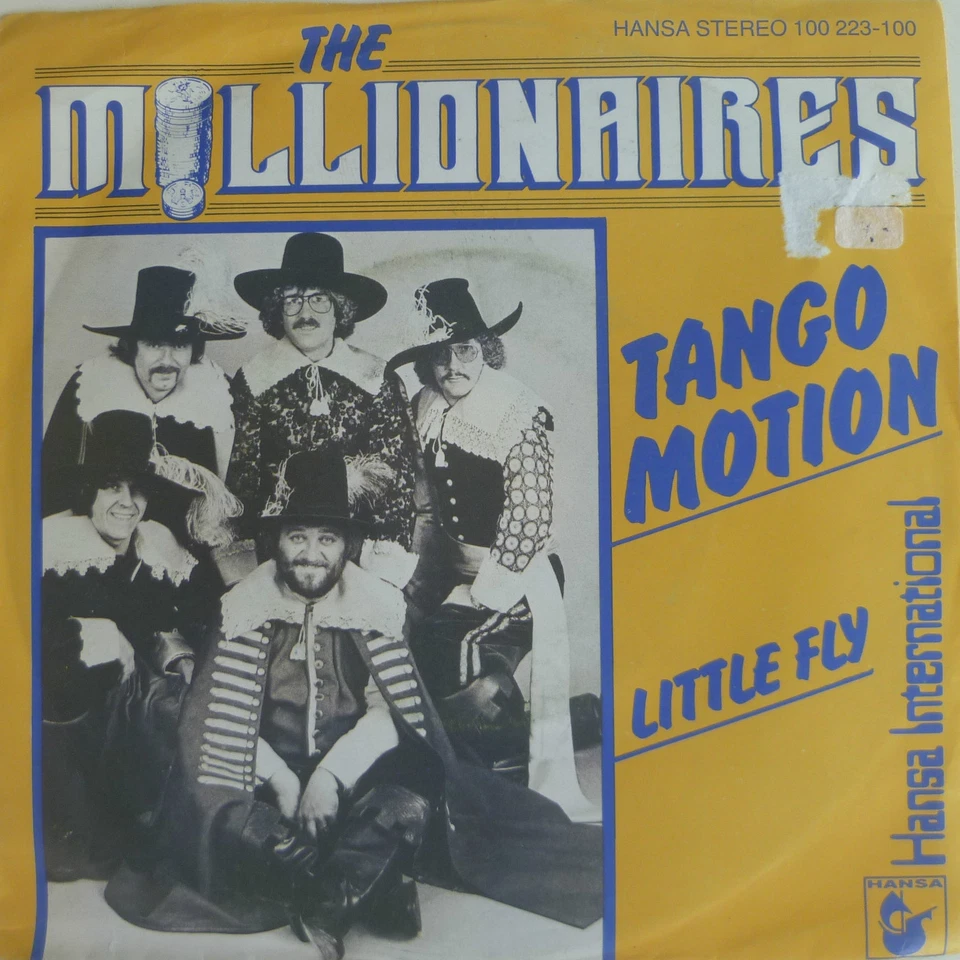 7" 1978 RARE ! MILLIONAIRES : Tango Motion // MINT- \ - Bild 1 von 1