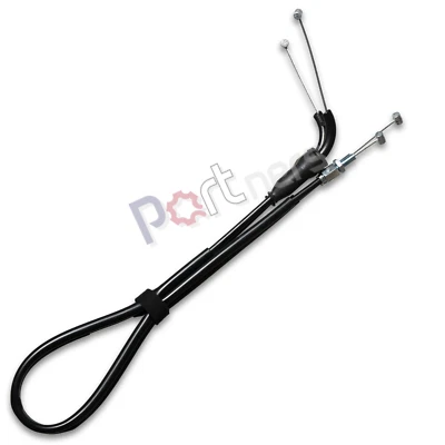 Juego de cables de acelerador push-pull para Yamaha YZF R6 05-0361 vinilo negro【pieza de socios】 Foto 1 de 3