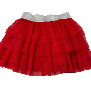 Circo Girls Holiday Red Tier Tulle Skirt Select Size - Picture 1 of 2