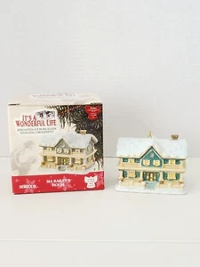 It’s a Wonderful Life Ornament Christmas Village Ma Bailey's House Enesco In Box - Picture 1 of 4
