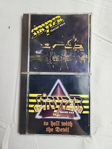 Stryper To Hell With The Devil & Soldiers Under Command CDs Enigma Records