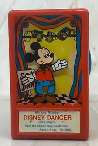 Vintage Mickey Mouse Disney Tänzer Spielzeug Hong Kong Walt Disney Kohner Inc. Nr.6990 - Bild 1 von 8