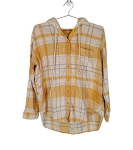 Nueva Camisa AMERICAN EAGLE M Acogedora Cabina Gran Tamaño Franela Botón Frontal Mujeres - Imagen 1 de 14