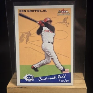 2002 Fleer Tradition Ken Griffey Jr. Cincinnati Reds #173 - Picture 1 of 2