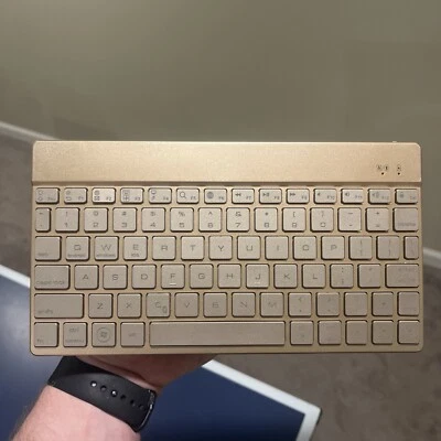 Wireless Bluetooth Keyboard - Backlit Rechargeable Battery Ultra Slim & Portable - Image 1 of 4