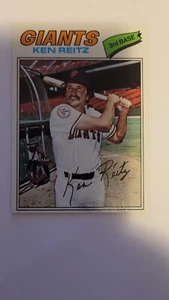 1977 TOPPS KEN REITZ #297 NM - Picture 1 of 1