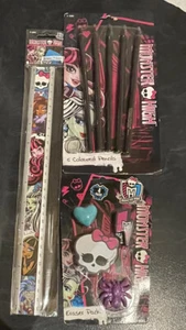 Monster High Ruler & Erasers & Pencils - Picture 1 of 4
