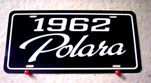 1962 Dodge POLARA license plate car tag   62