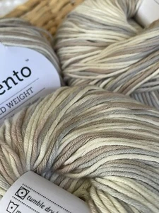 Memento Pima Cotton By Knit Picks - 3 Balls - Moon Shadow - Picture 1 of 13