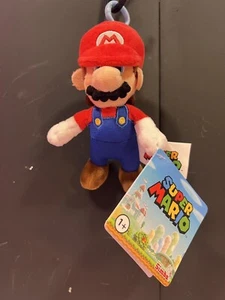 Officially Licensed Nintendo Super Mario Plush  Keychain Figure - 12cm Simba - Picture 1 of 3