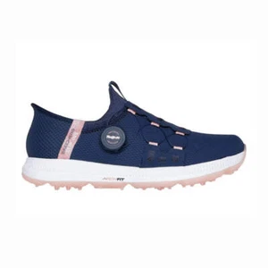 Skechers Elite 5 Slip Ins Ladies Spikeless Golf Shoes 2025 - Navy / Pink - Picture 1 of 6