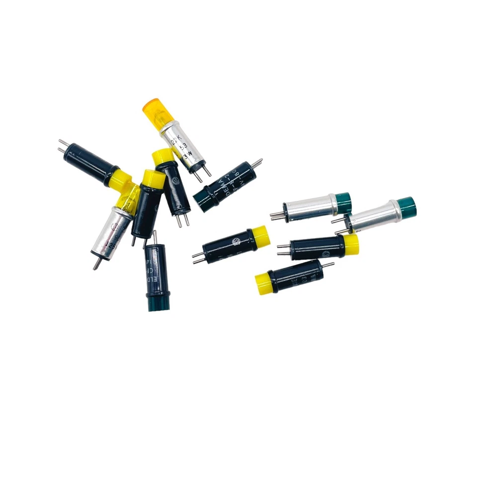 12 шт. различных индикаторных картриджных ламп, Eldema и Littelfuse - Изображение 1 из 4