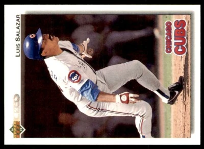 1992 Upper Deck Luis Salazar Chicago Cubs #638 - Image 1 of 2