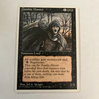 Magic The Gathering: Zombie Master Fourth Edition + Free Bonus Cards! - Image 1 of 2