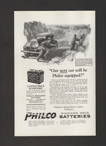 1924 Philco Retainer Diamond Grid Plates  Batteries Vintage Print Ad C24 - Picture 1 of 1