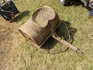 Vintage Gravely Walk Behind Tractor Lawn Roller with Seat - Picture 1 of 5