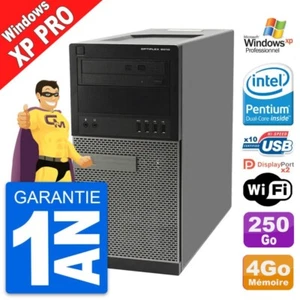 PC Tour Dell OptiPlex 9010 MT Intel G630 RAM 4Go Disque Dur 250Go Windows XP Pro - Imagen 1 de 6