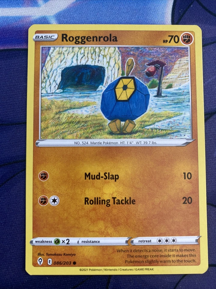 Pokemon TCG Evolving Skies Roggenrola 086/203 - Image 1 of 1