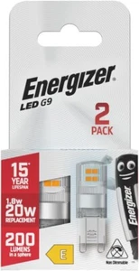 Energizer LED G9 Bulbs Capsules 1.8W 2700k Warm White - 2 Pack - Picture 1 of 3