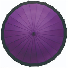 Umbrella Japanese Janome bull's-eye design style 24 Ribs Wagasa Kawii