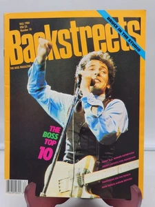 Backstreets Springsteen Magazine #18 Fall 1986 The Boss Top 10 012317DBE - Imagen 1 de 2